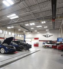 leons autobody main floor